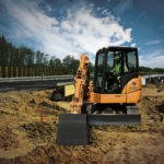 CX55B mini excavator