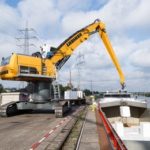 Liebherr LH 150 C High Rise Industry Litronic Electric Scrap Handler Groff Equipment