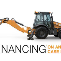 0% financing on any case backhoe at GT MidAtlantic