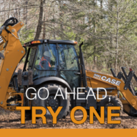 CASE backhoe loader low lease option only at GT Mid Atlantic