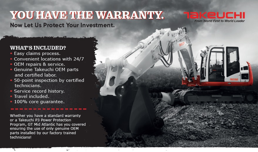 Takeuchi Warranty